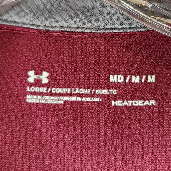 NWOT Under Armour Men's Heatgear Polo Size M - Picture 3 of 3